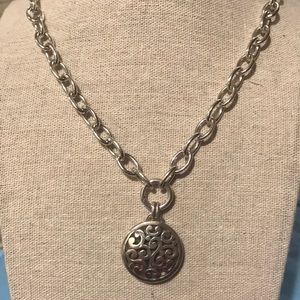 BRIGHTON - Contempo Medallion Charm Necklace